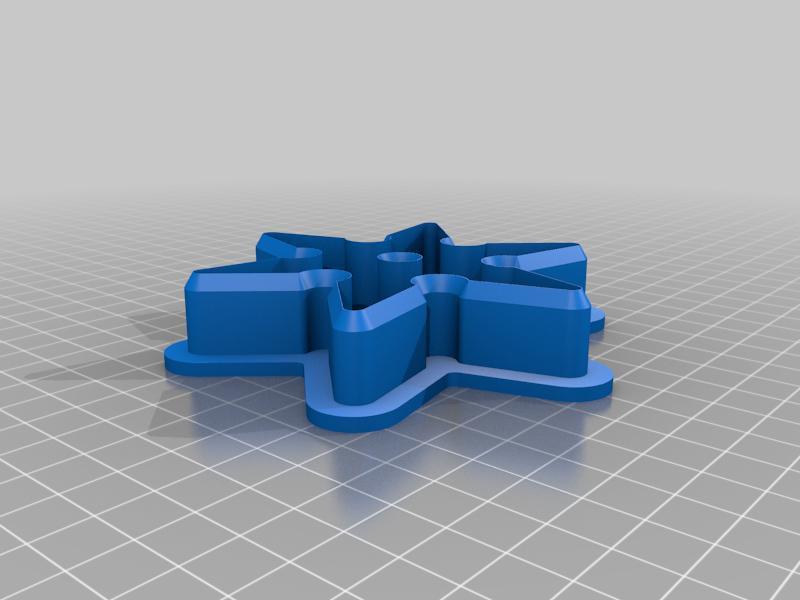 Shuriken Cookie Cutter