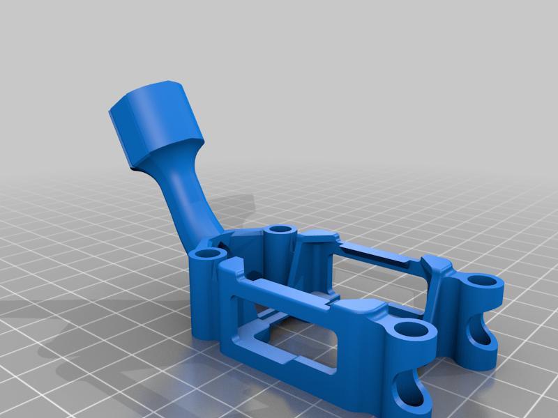 Foxeer Mega 5 Freestyle Antenna + DJI O3 Airunit Cradle