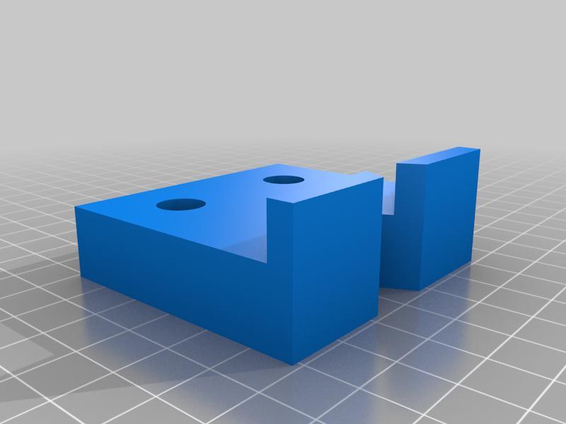 Drilling jig with stop - Bohrlehre mit Anschlag