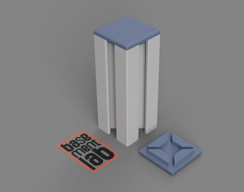 Cap_Cover for 2020 Tslot Profile - Cover profilo 2020 alluminio