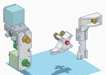 Differential Extruder for Creality Ender 3 V2