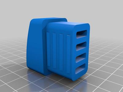 Aluminum ladder feet