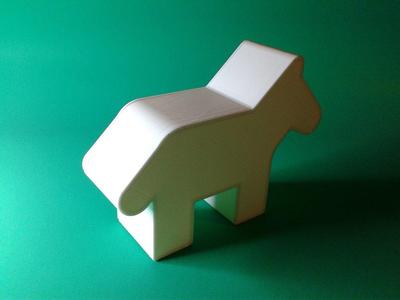 Horse, nestable box (v1)