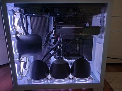 120mm Fan 45 degree redirection