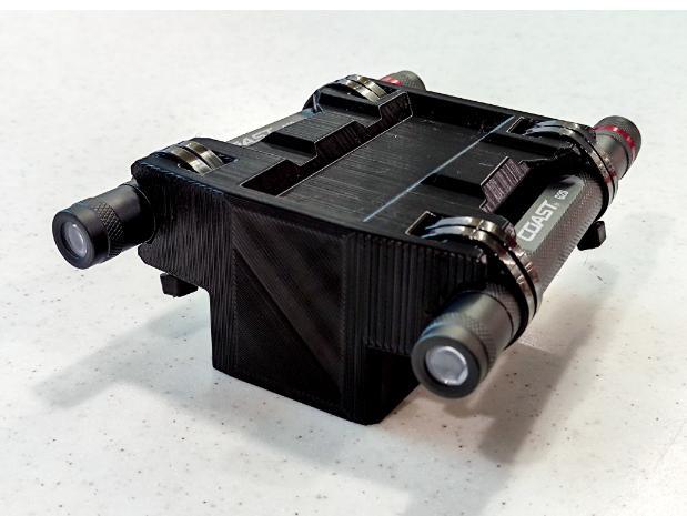 Light Mount (2x Coast G20) - Electric Skateboard/Longboard/ESK8