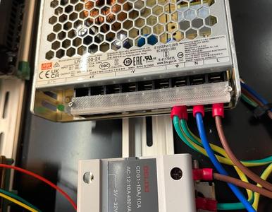 TBC-09 Cover for terminal Blocks: RSP‐200/320 / LRS‐200/350