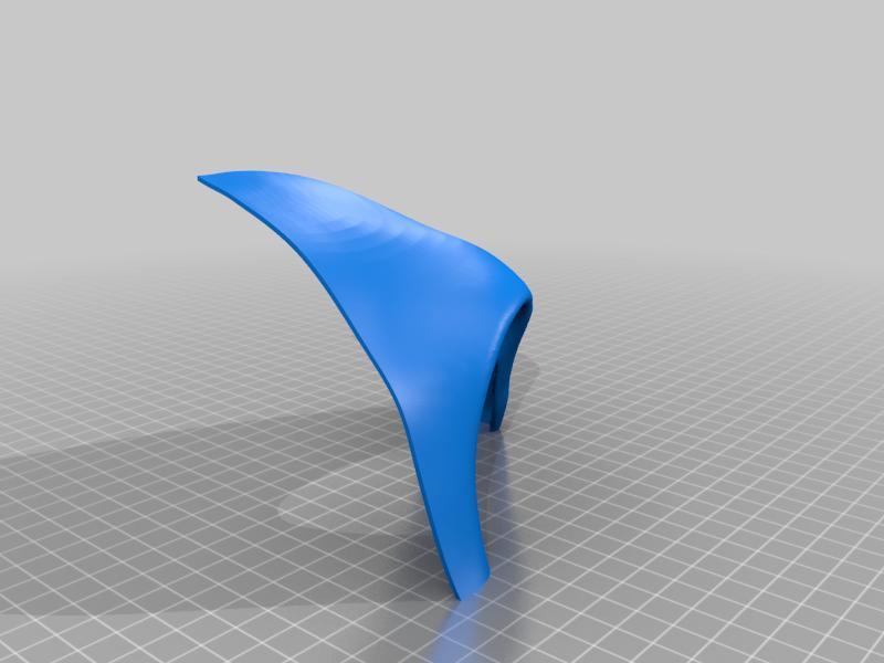 Cut in half skull cat mask (top)