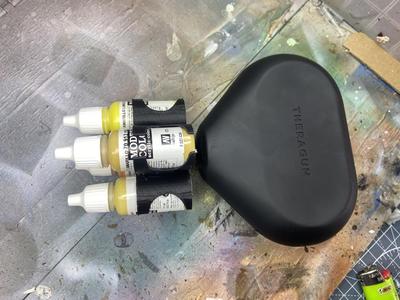 Theragun Vallejo Army Painter Paint Shaker