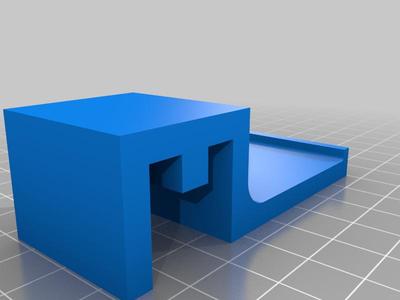 Headphone hanger for profile slot 20x20 (JBL Quantom 800)