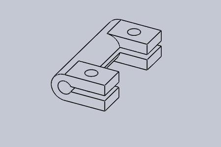 Abrazadera para tubos de 5mm