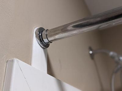 Shower Curtain Rod Riser
