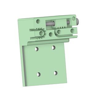 Head bracket and belt tensioner for kp3s