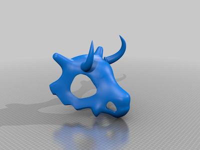 Cubone Loki mask