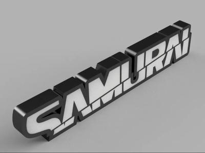 Cyberpunk 2077 Samurai Wall Art / Light
