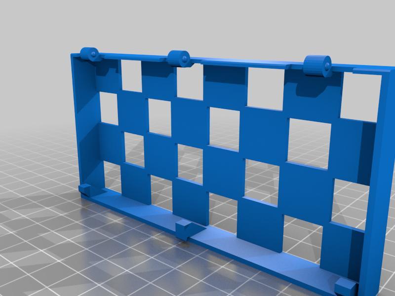 Pocket checkers - 12x6 cm