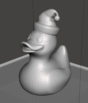 Xmas Rubber Duck
