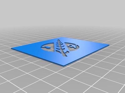 Boba Fett  Chest Emblem  Stencil