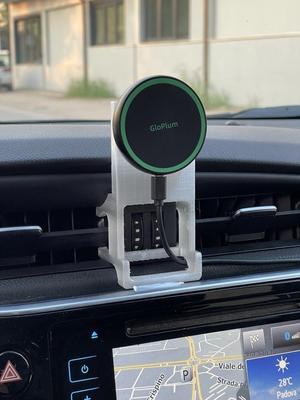 Toyota Auris 2015 Phone holder - REMIX for generic charger