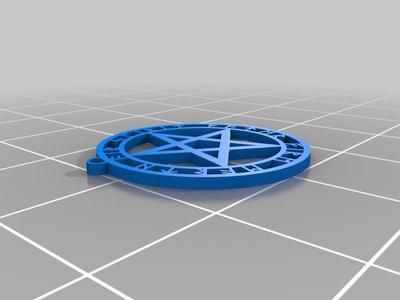 RUNIC PENTACLE PENDANT