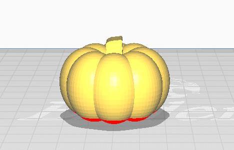 Pumpkin keychain