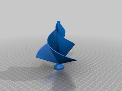Mini Spiral Wind Turbine Blades 