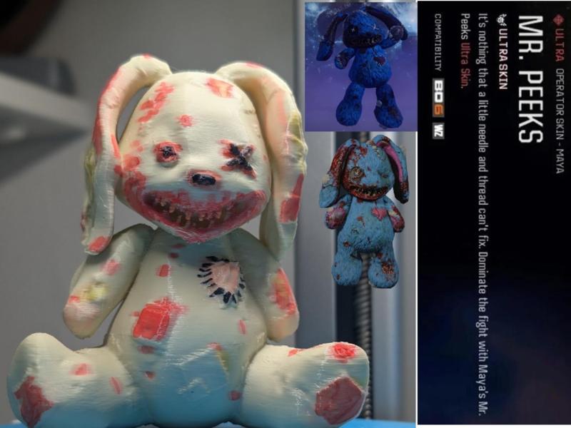 MR PEEKS Mystery Box Bunny From Call Of Duty