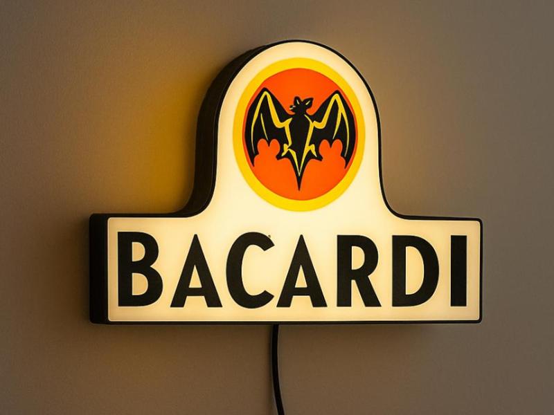 Bacardi Logo - Lightbox