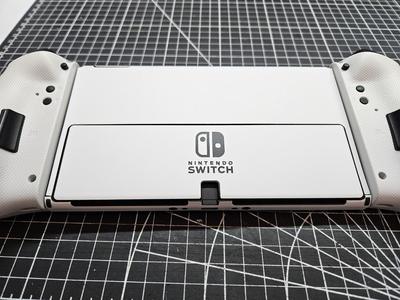 Nintendo Switch OLED Skin SVG