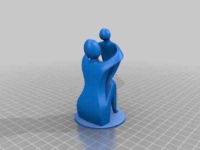 Mother's Day Statue (Thin Base Remix)