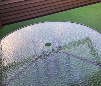 Europris glass table cover 