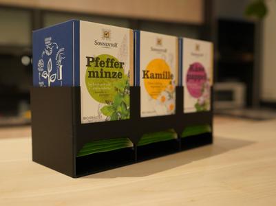 Tea dispenser for Sonnentor tea bags