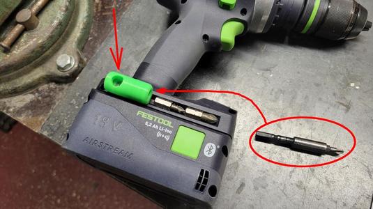 Festool_support magnétique pour porte embout