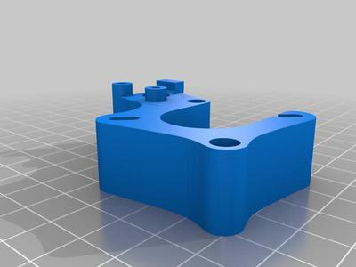 X-Axis Damper Motor Mount Direct Drive Metal Bracket Ender 3