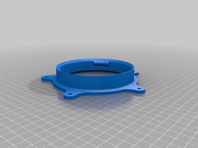 Bucket lid adapter with 5 anchor points
