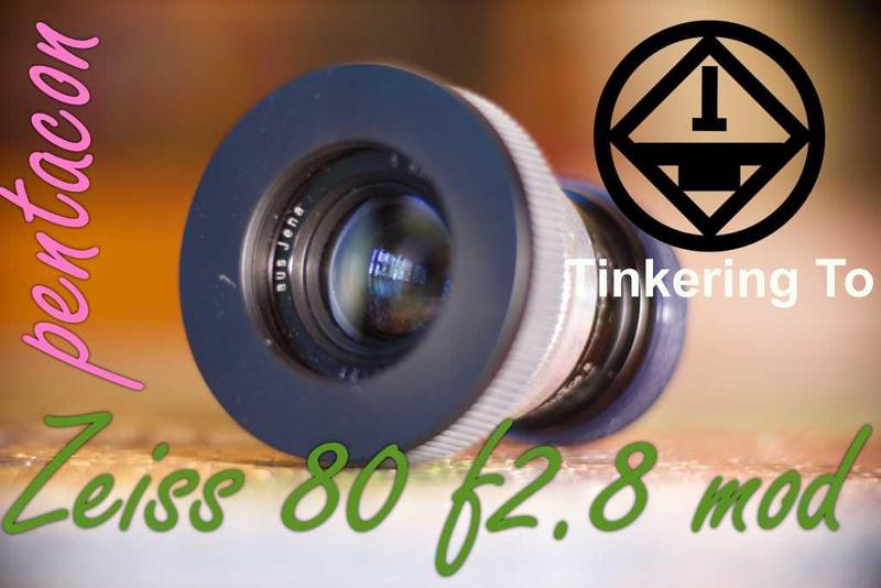 Follow focus mod for Zeiss Pentacon 80mm f2.8
