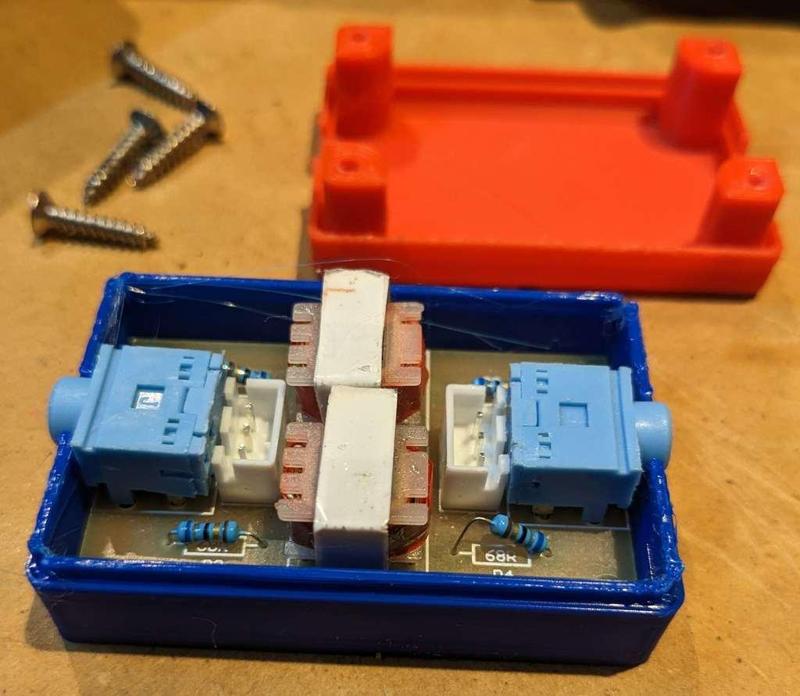 Case for XH-M372 Audio Isolator Ground Loop Noise Isolation