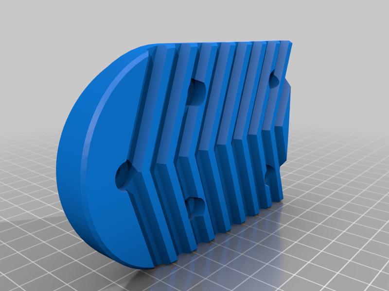 Salomon Evolution Performa Sole Ski Boot Bottom Heel 5 holes