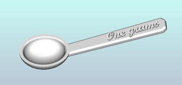 Teaspoon one grams volume