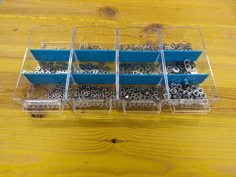 Trennstege für KÜPPER Kleinteilemagazin