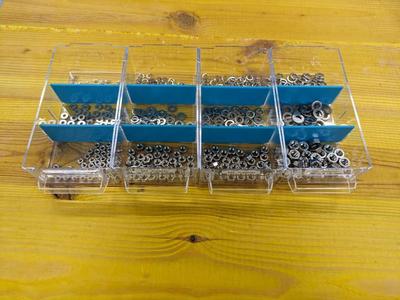 Trennstege für KÜPPER Kleinteilemagazin