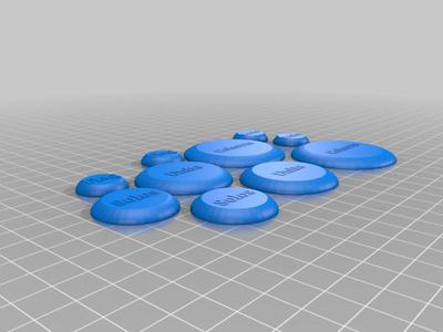 Very simple Steamroller 2024 objective set for Warmachine