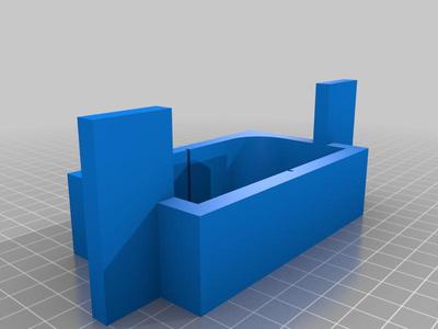 No support Hinge Mortise w center line