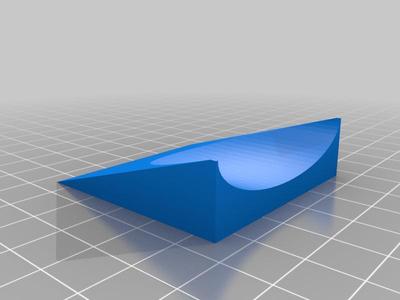 scooped wedge