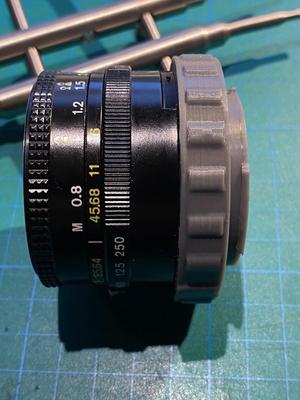 Triplet 63-3 4/40 to E-mount NEX