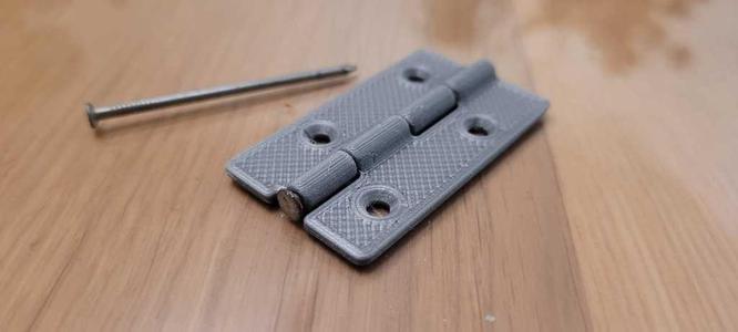 Hinge   L50 x 15  mm   - 2,2 mm x 52 mm Nail