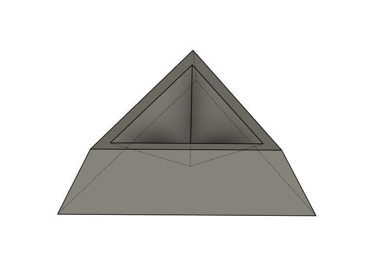 2" CMY Cube Vertex Stand