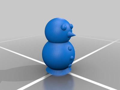 Tiny snowman