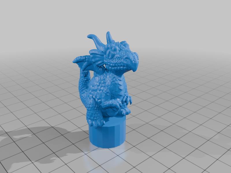 Waldorf Celebration Ring Ornament - Dragon