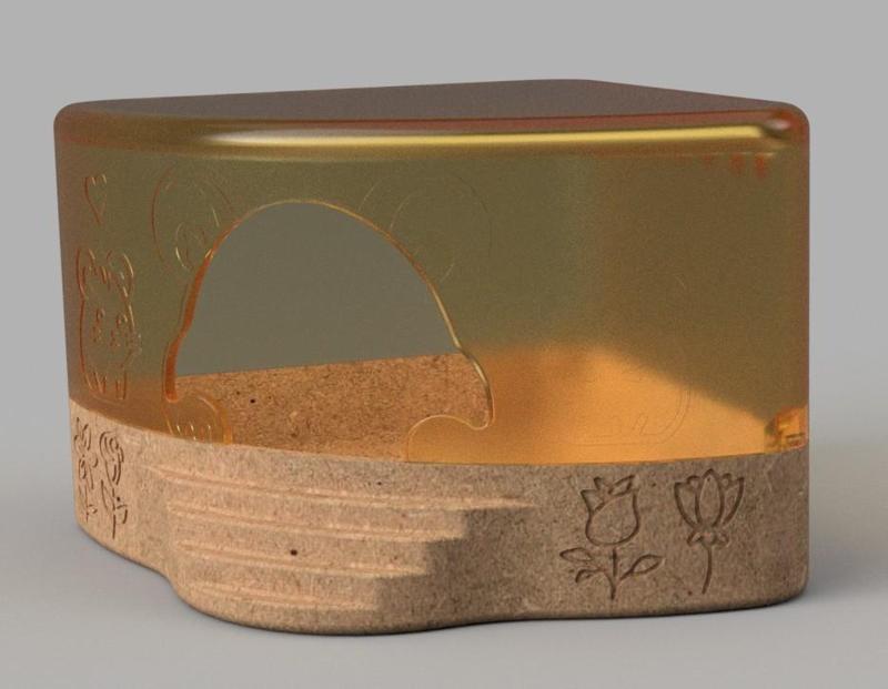 Bañera Hamster Desmontable