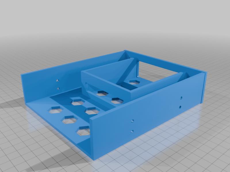 Fosi Audio K5 Pro Mini Stereo Gaming DAC mount for 5 1/4 drive bay